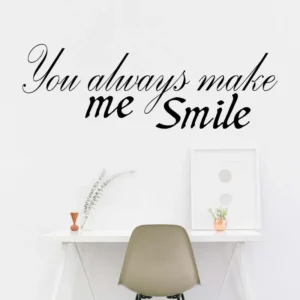 You-always-make-me-smile-väggdekor