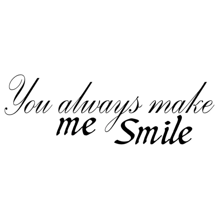 You-always-make-me-smile-väggdekor-svart