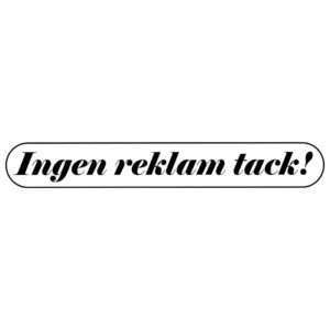 Ingen-reklam-tack-rund-brevlådedekal