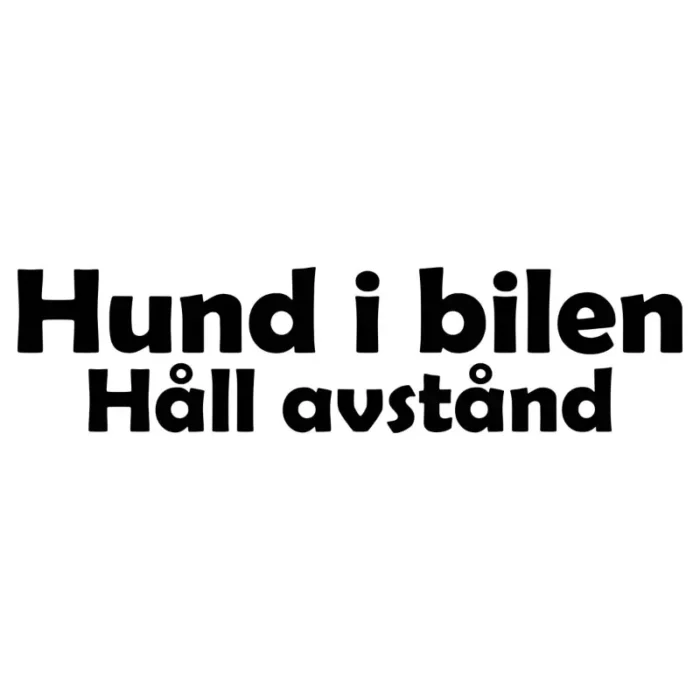 hund-i-bilen-håll-avstånd-dekal