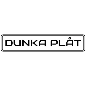 Dunka-plåt-bil-dekal