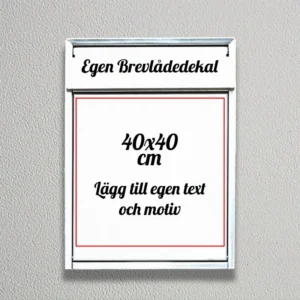 Egen-Brevlådedekal-40x40