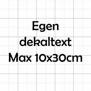 Egen-dekaltext-mini-dekaler-bil-skapa egen dekal