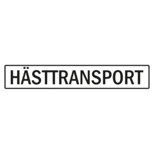 Hästtransport-dekal